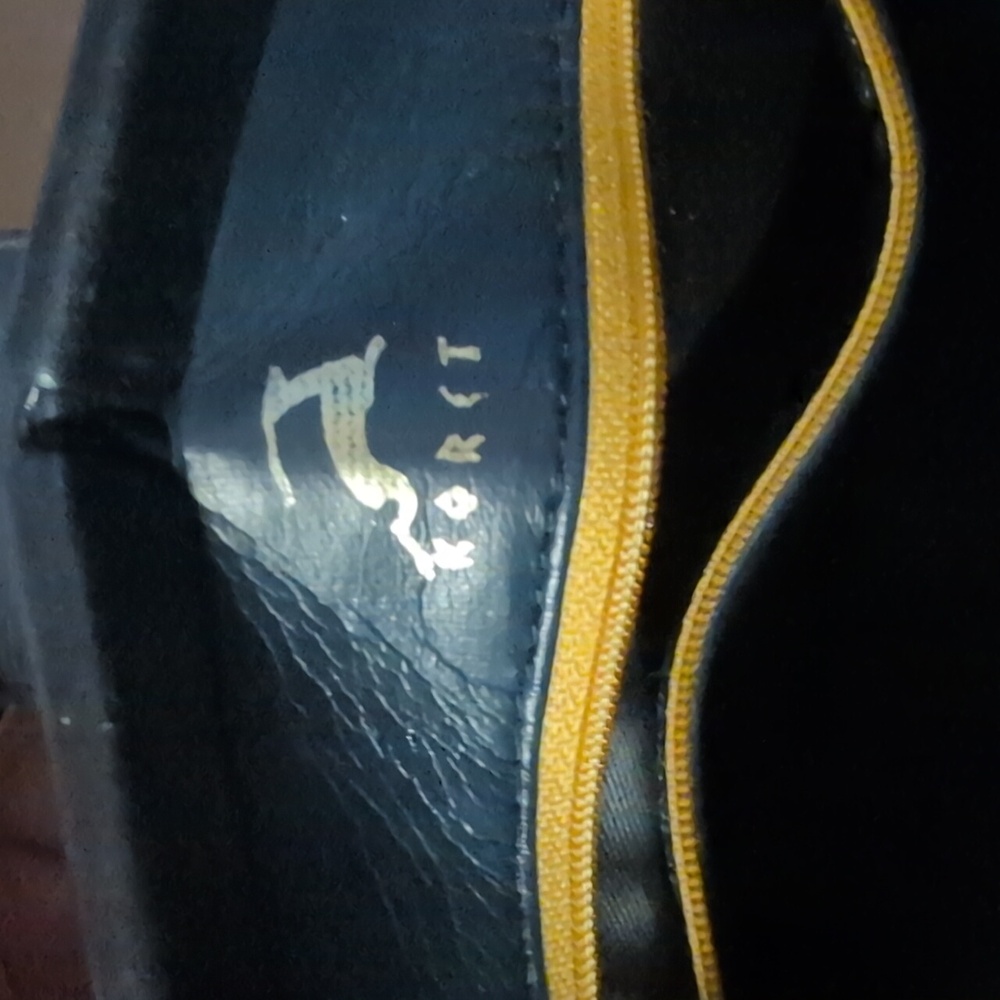 Vintage 60's Navy Koret Leather Crossbody - Picture 2 of 5